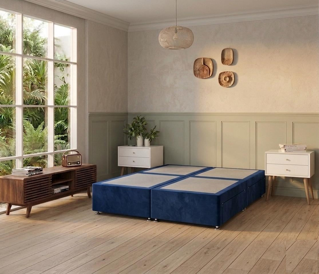 Super King Split Divan Bed Base Only