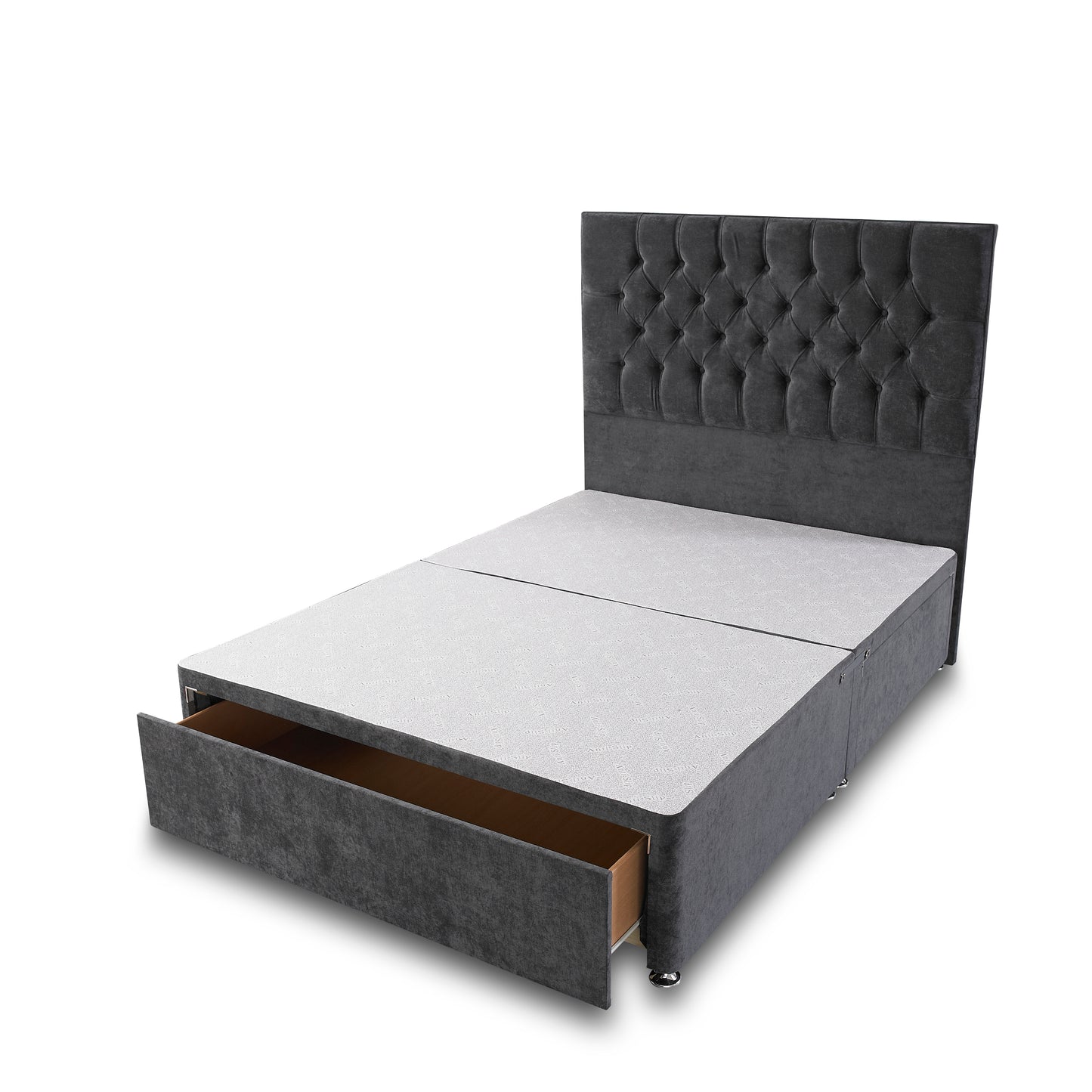 Divan Base + 2 Jumbo Drawers