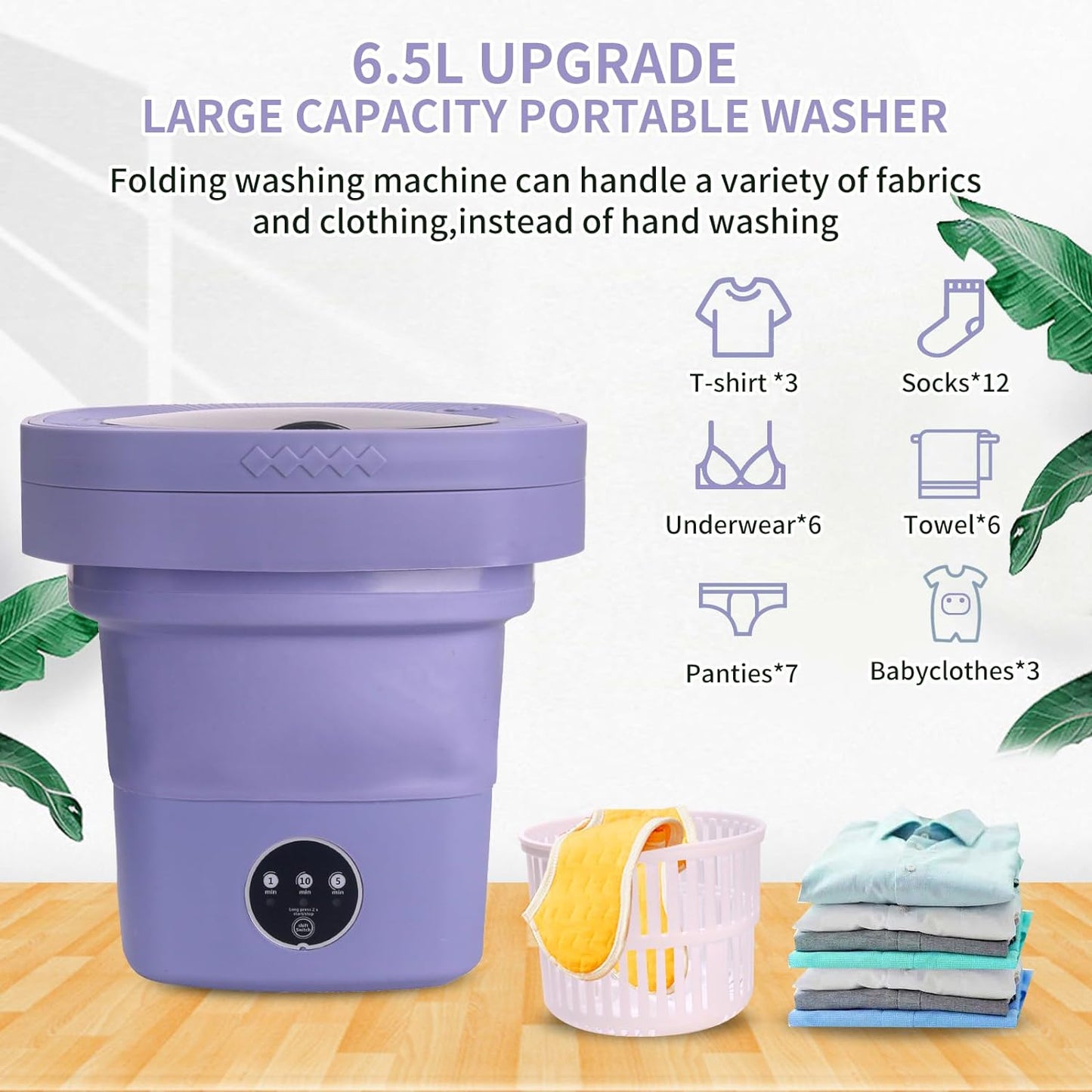 Portable Mini Washing Machine