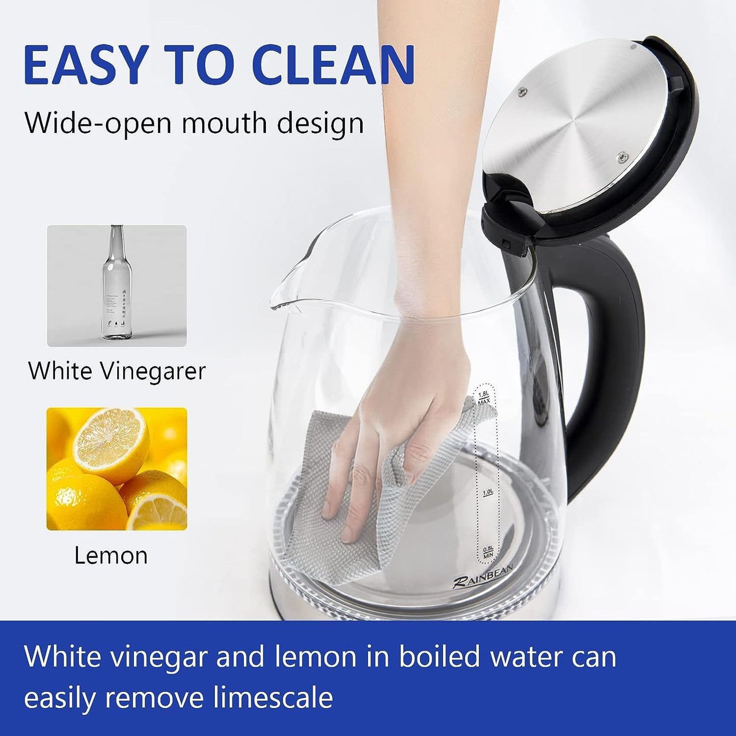 Electric Kettle Water Boiler, Tea Kettle